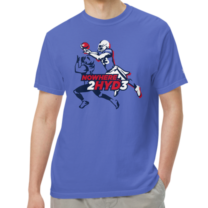 Flo Blue (100% ringspun cotton)
