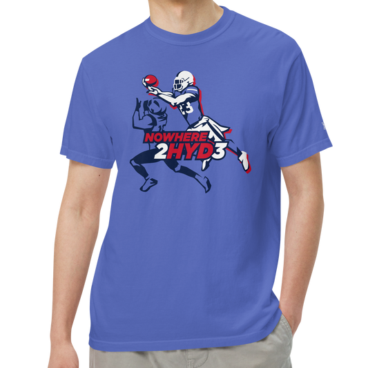 Flo Blue (100% ringspun cotton)