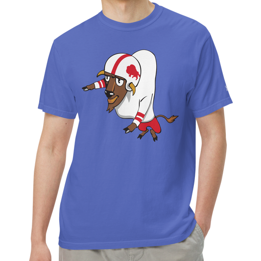 Flo Blue (100% ringspun cotton)