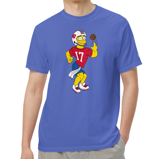 Flo Blue (100% ringspun cotton)