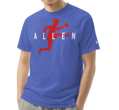 Flo Blue (100% ringspun cotton)