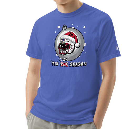 Flo Blue (100% ringspun cotton)