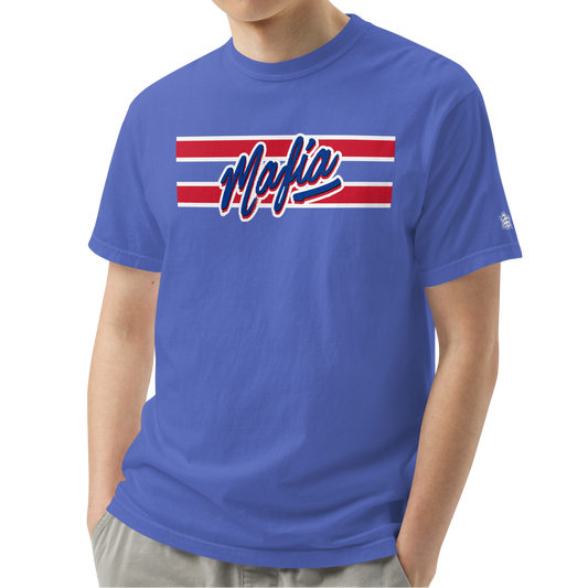 Flo Blue (100% ringspun cotton)