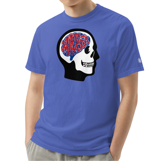 Flo Blue (100% ringspun cotton)