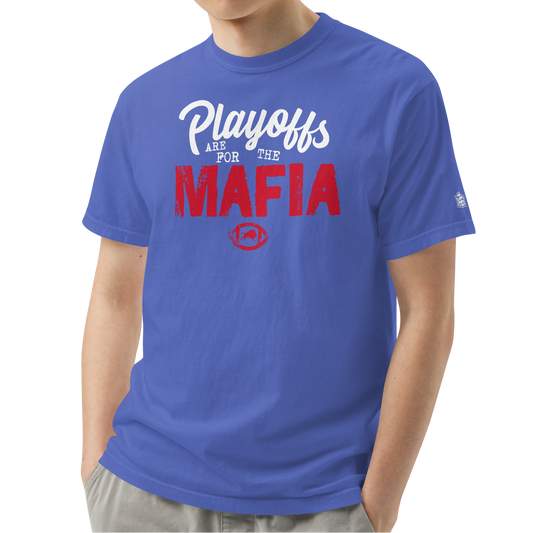 Flo Blue (100% ringspun cotton)