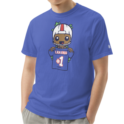 Flo Blue (100% ringspun cotton)