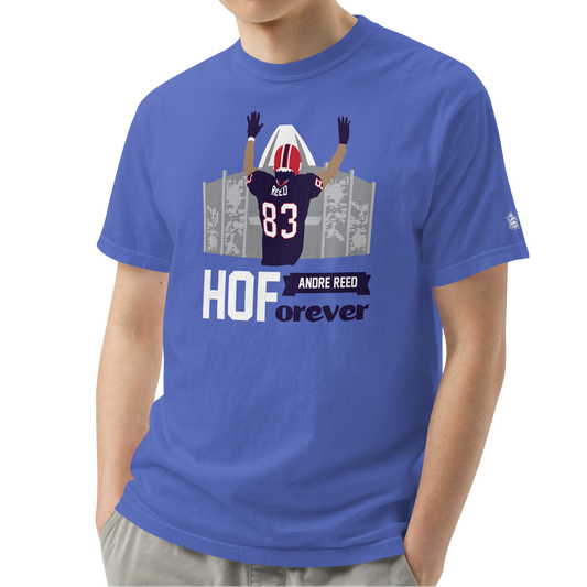 Flo Blue (100% ringspun cotton)