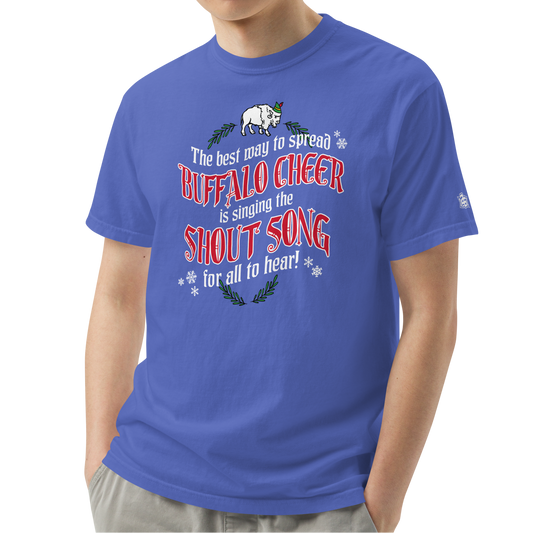 Flo Blue (100% ringspun cotton)