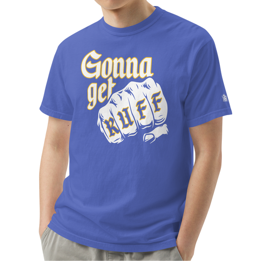 Flo Blue (100% ringspun cotton)