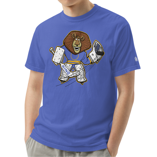Flo Blue (100% ringspun cotton)