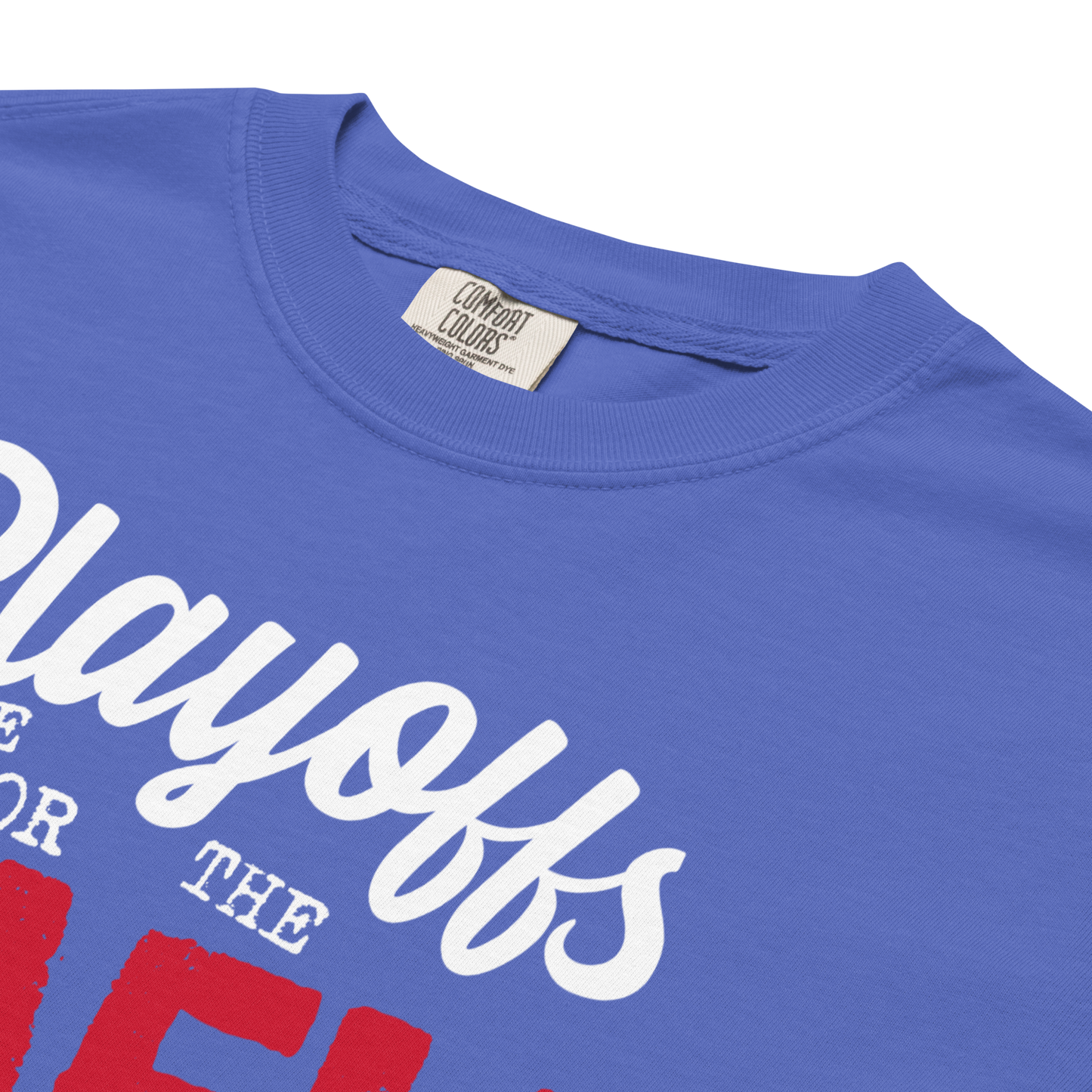"Playoffs are for the Mafia" Premium Garment-Dyed Heavyweight T-Shirt