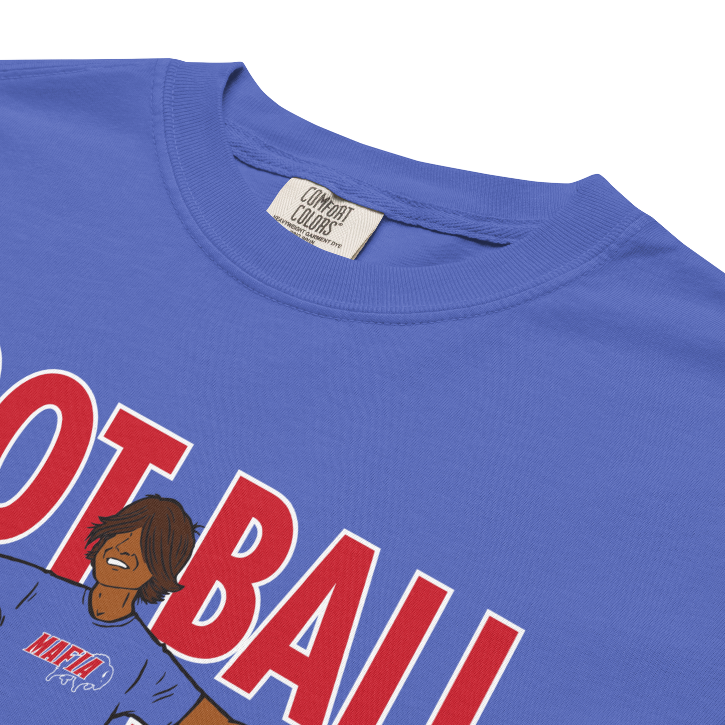 "Football is Life" Premium Garment-Dyed Heavyweight T-Shirt