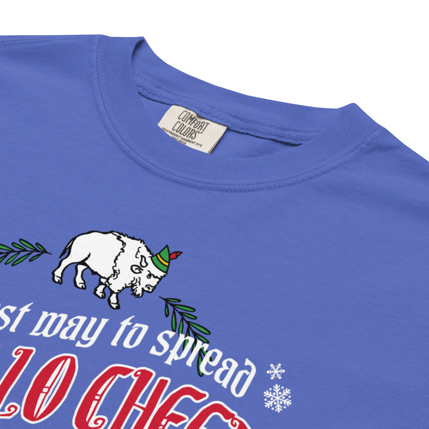 "Buffalo Cheer" Premium Garment-Dyed Heavyweight T-Shirt