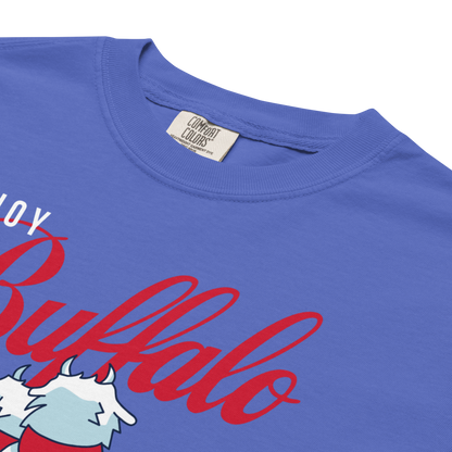 "Enjoy Buffalo" Premium Garment-Dyed Heavyweight T-Shirt
