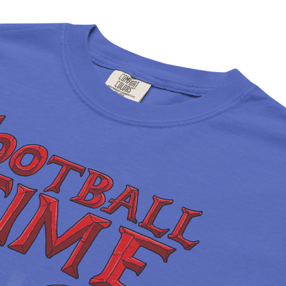 "Football Time" Premium Garment-Dyed Heavyweight T-Shirt
