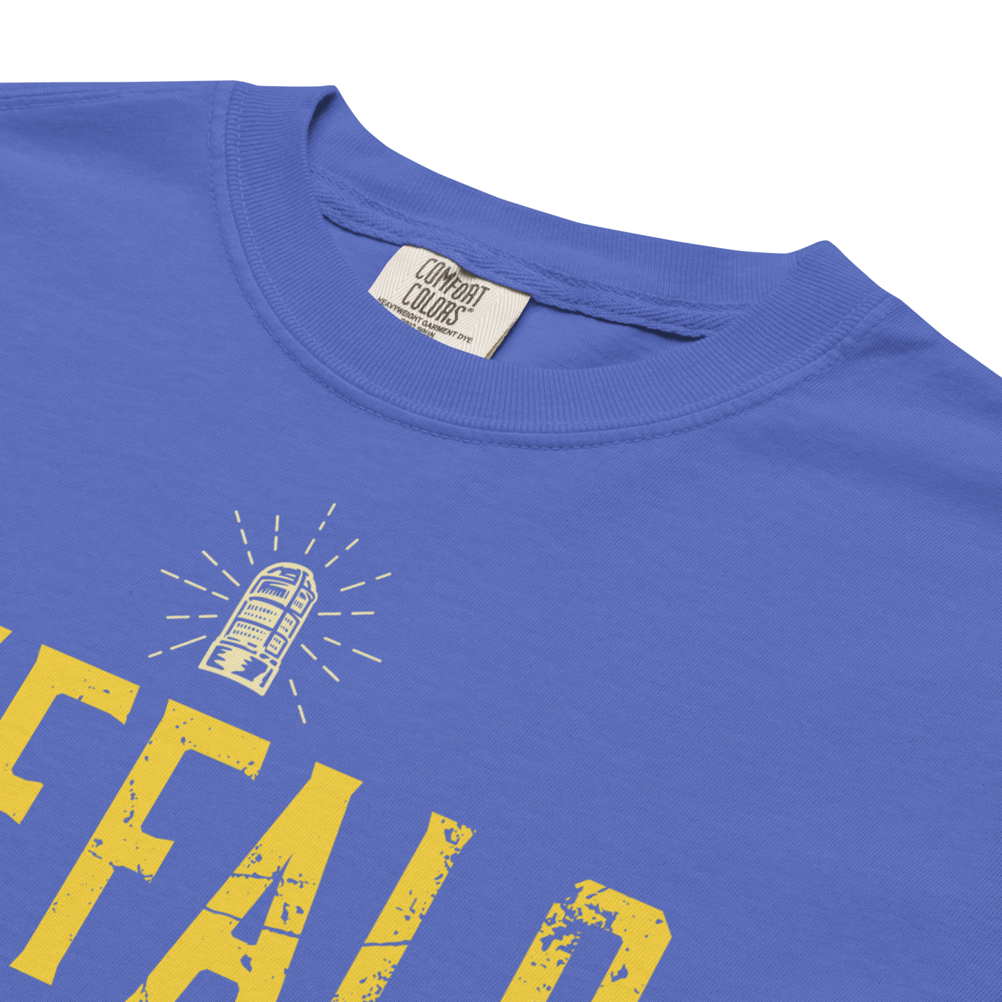 "Light the Lamp" Premium Garment-Dyed Heavyweight T-Shirt (multiple color options)