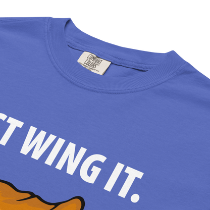 "Just Wing It" Premium Garment-Dyed Heavyweight T-Shirt