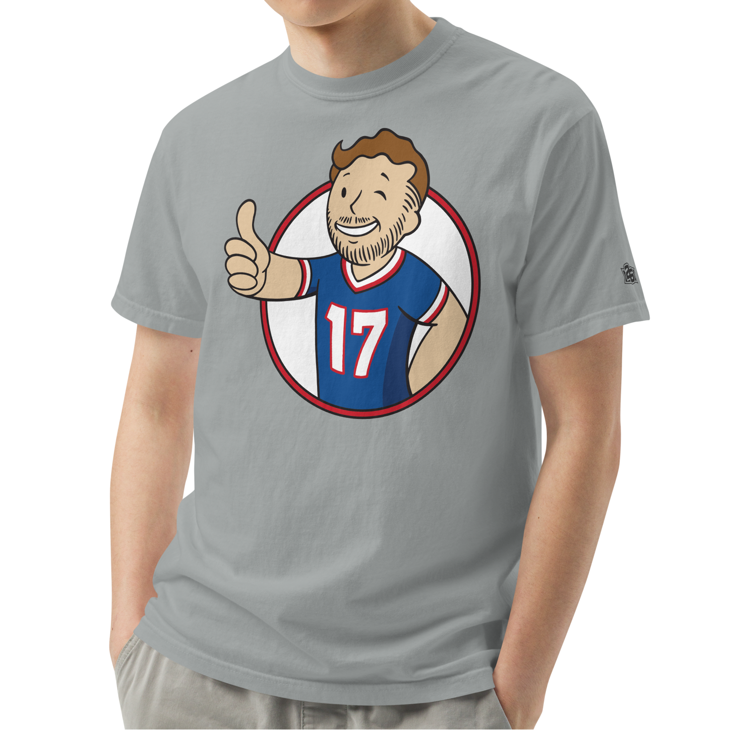 Granite (100% ringspun cotton)