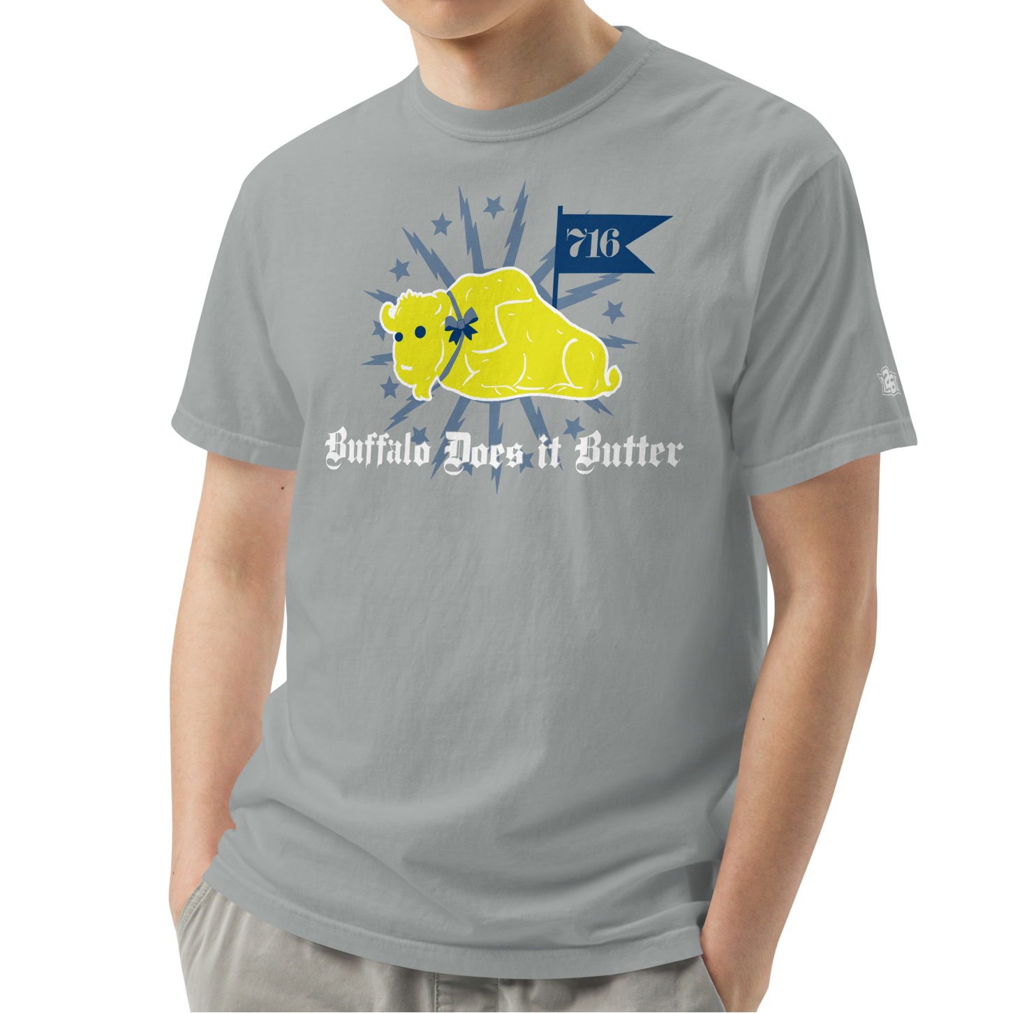 Granite (100% ringspun cotton)