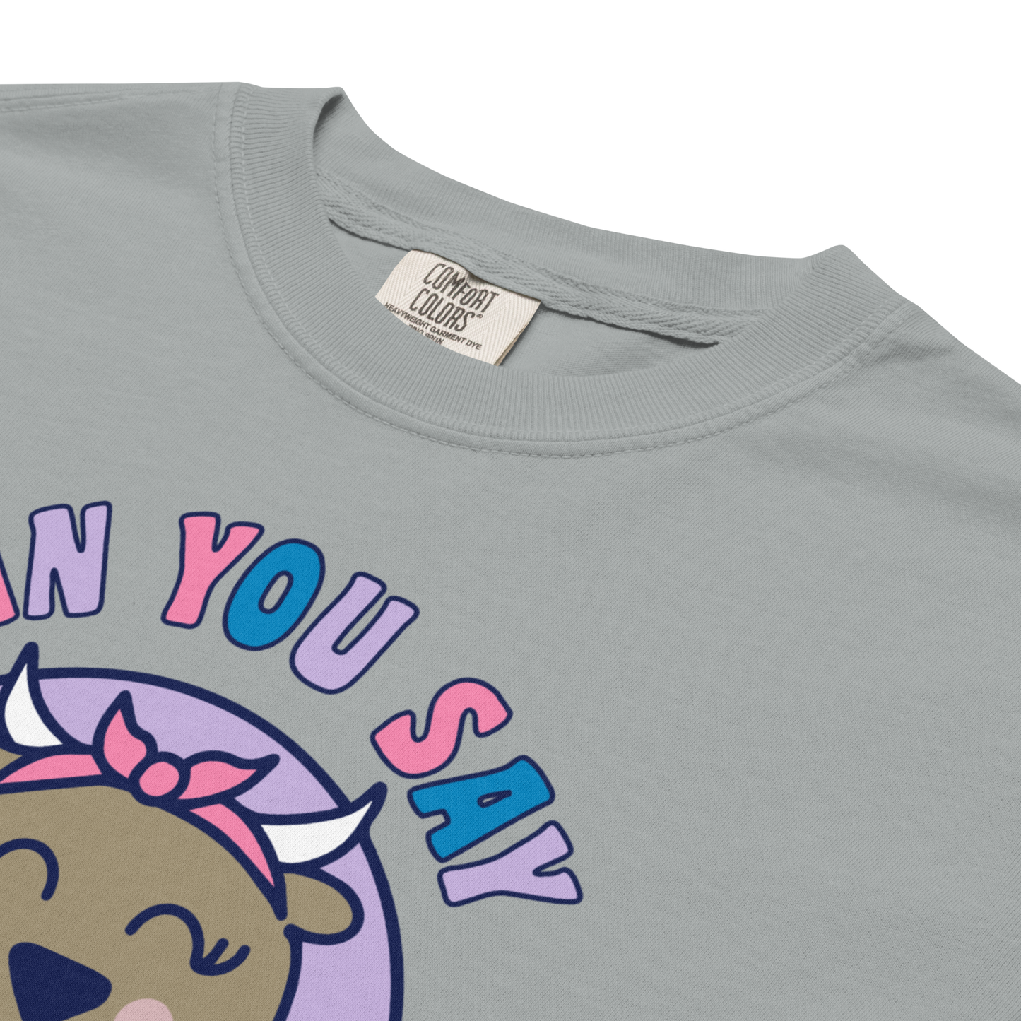 "Ms. Buffalo" Premium Garment-Dyed Heavyweight T-Shirt