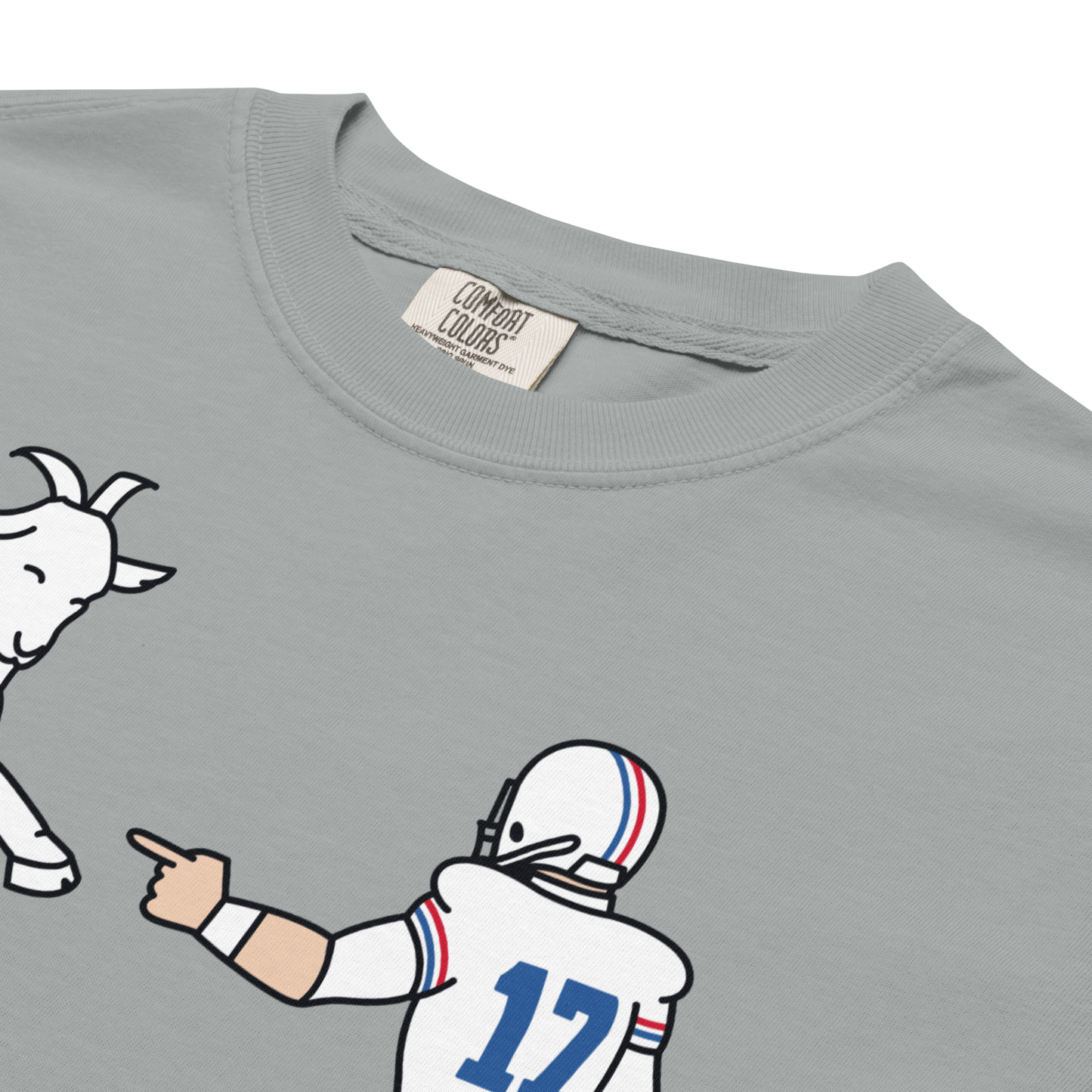 "You're the GOAT" Premium Garment-Dyed Heavyweight T-Shirt