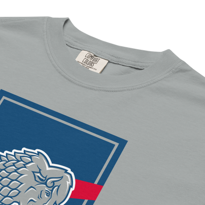 "House Buffalo" Premium Garment-Dyed Heavyweight T-Shirt (multiple color options)