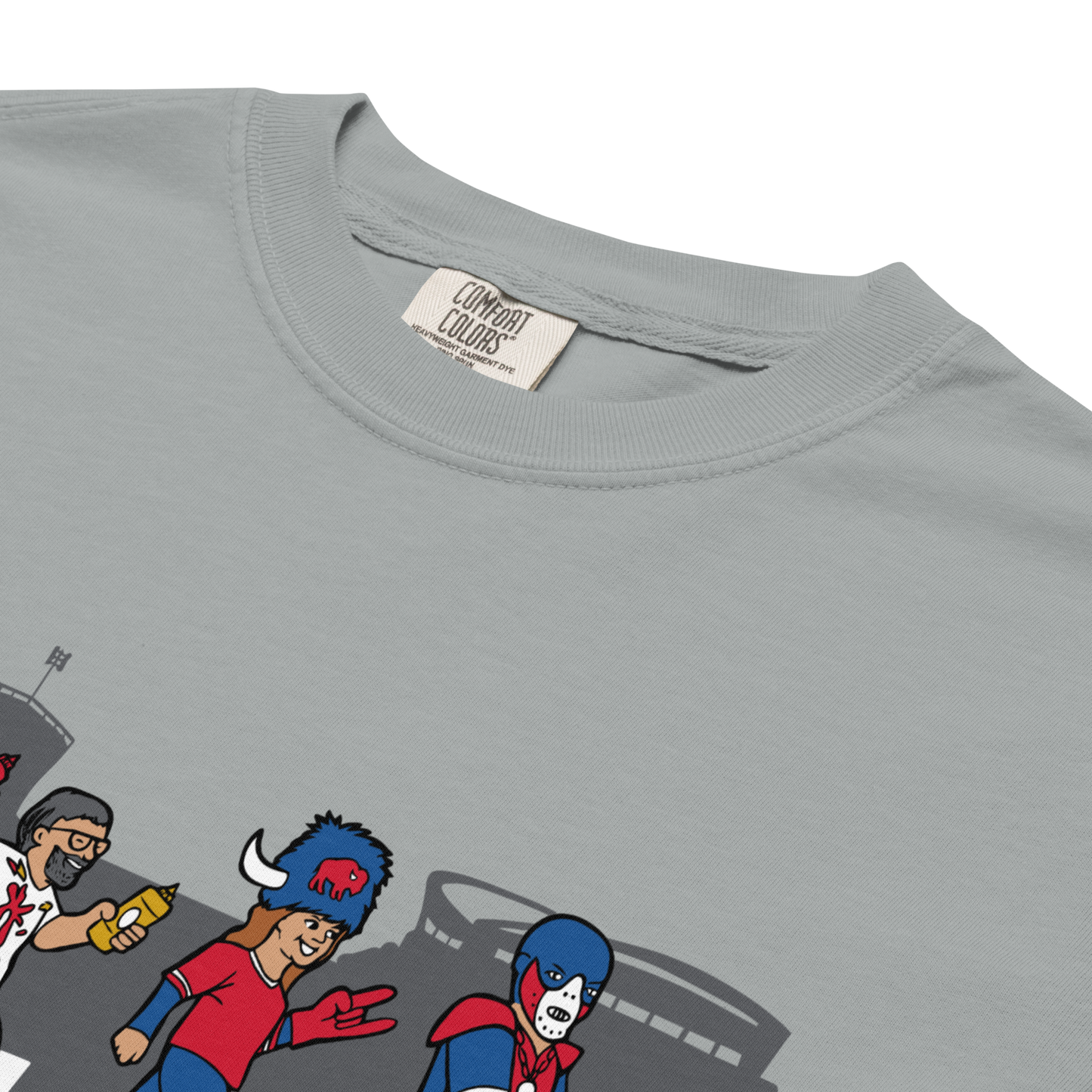 "Crossing Abbott" Premium Garment-Dyed Heavyweight T-Shirt