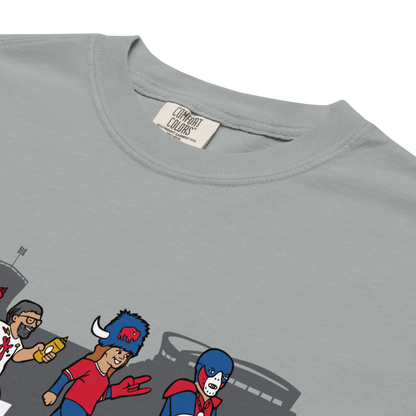 "Crossing Abbott" Premium Garment-Dyed Heavyweight T-Shirt