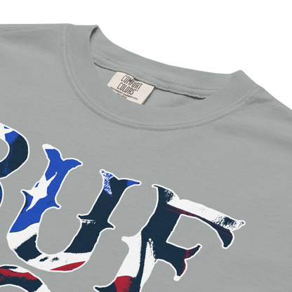 "Born in the BUF" Premium Garment-Dyed Heavyweight T-Shirt