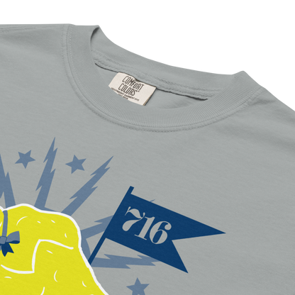 "Buffalo Does It Butter" Premium Garment-Dyed Heavyweight T-Shirt