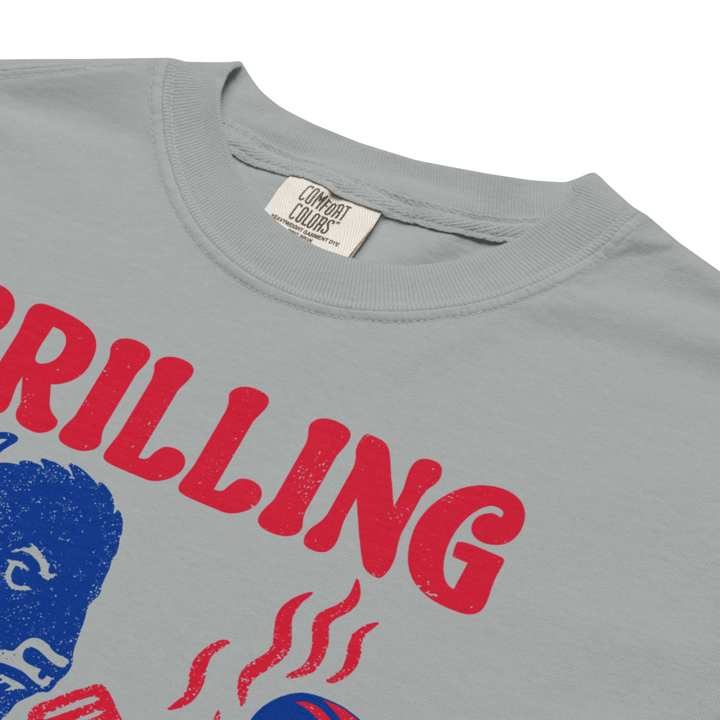 "Grilling Season" Premium Garment-Dyed Heavyweight T-Shirt