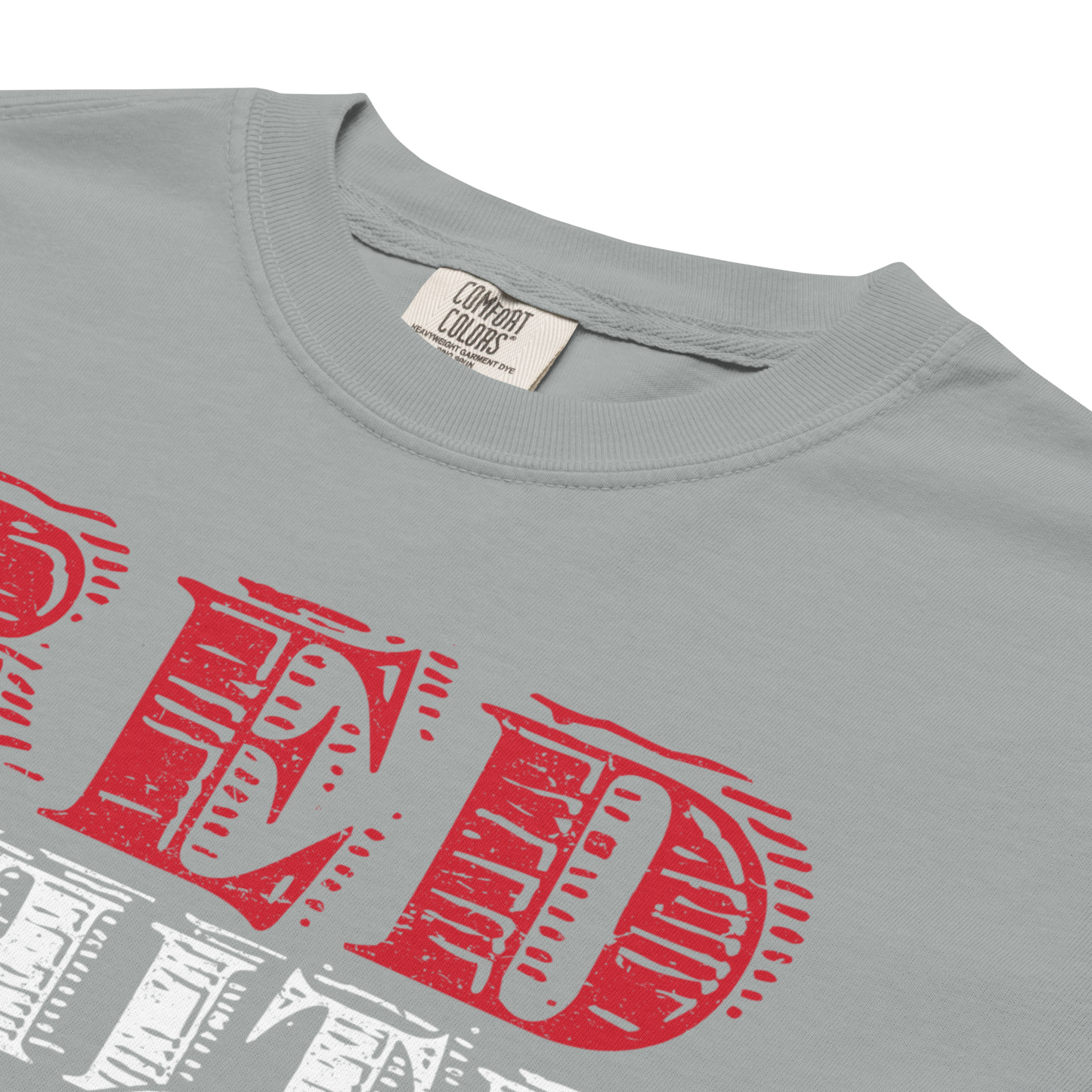 "Red, White and Buffalo" Premium Garment-Dyed Heavyweight T-Shirt