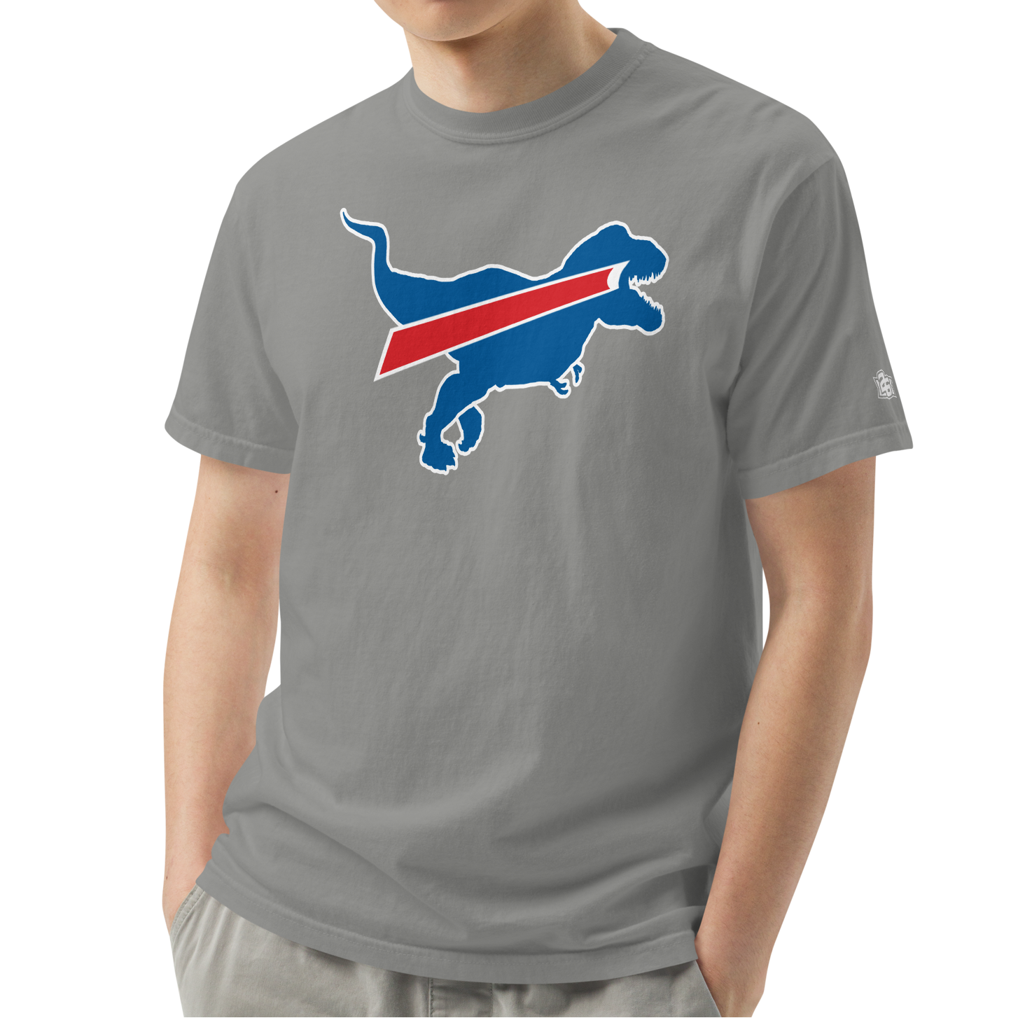 Gray (100% ringspun cotton)