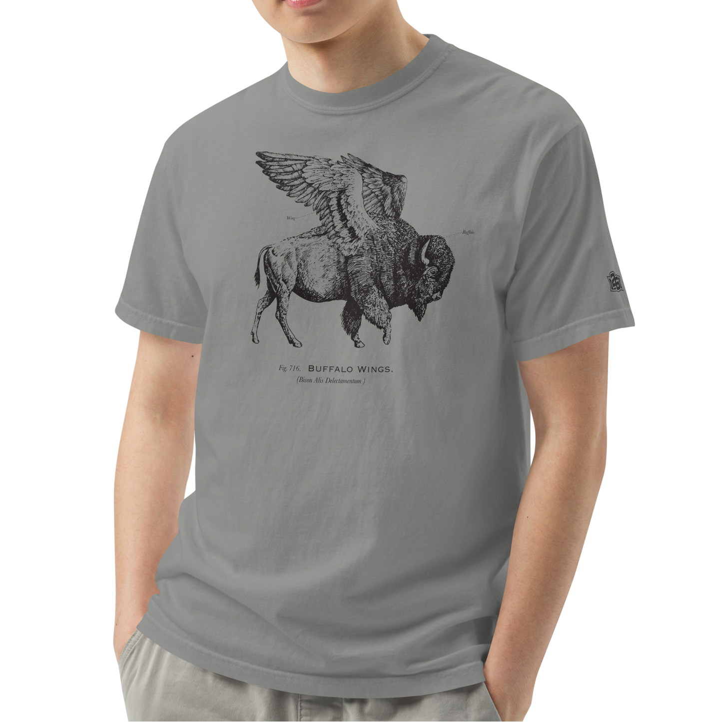 Gray (100% ringspun cotton)