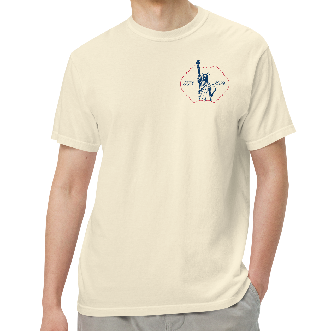 Ivory (100% ringspun cotton)