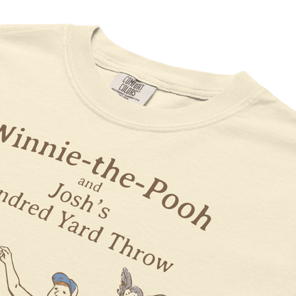 "The Hundred Yard Throw" Premium Garment-Dyed Heavyweight T-Shirt