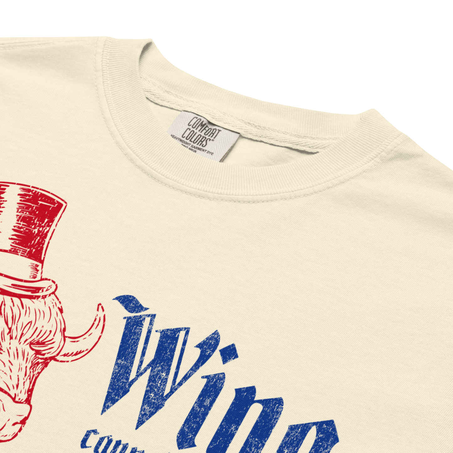 "Wing Connoisseur" Premium Garment-Dyed Heavyweight T-Shirt