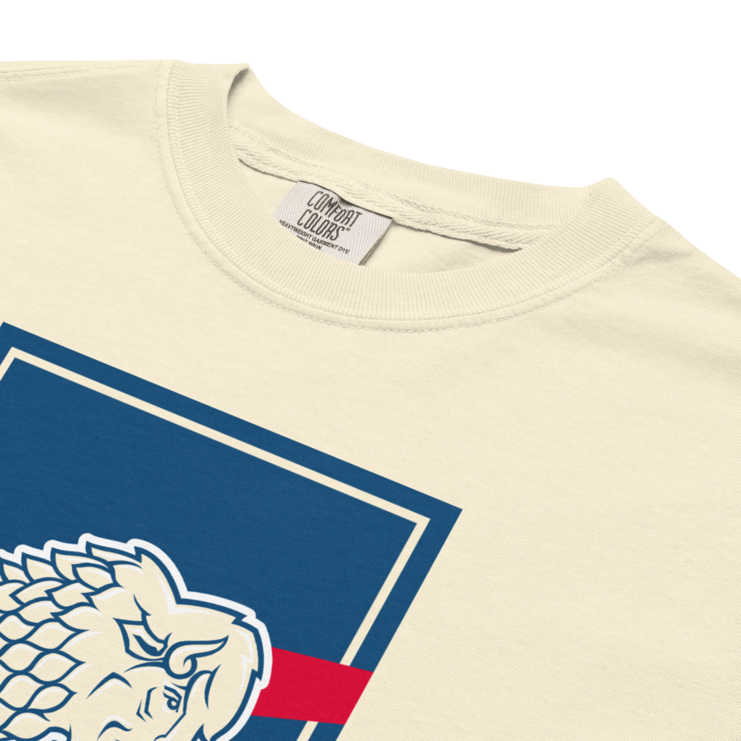 "House Buffalo" Premium Garment-Dyed Heavyweight T-Shirt (multiple color options)