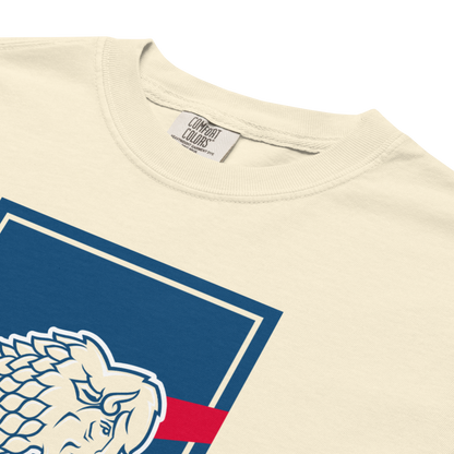 "House Buffalo" Premium Garment-Dyed Heavyweight T-Shirt (multiple color options)