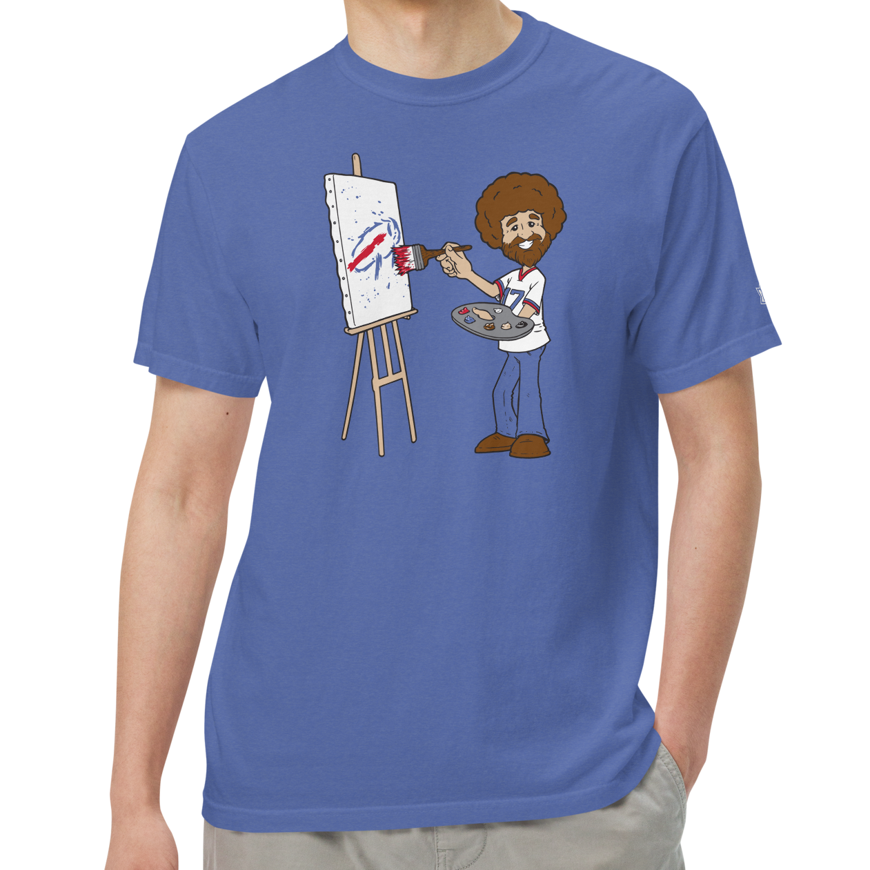 Mystic Blue (100% ringspun cotton)
