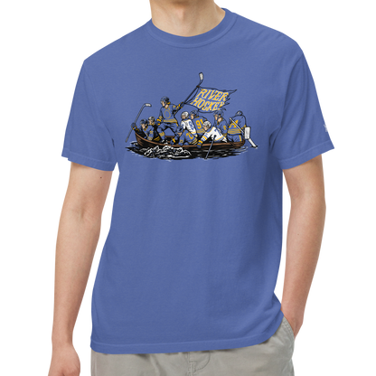 Mystic Blue (100% ringspun cotton)