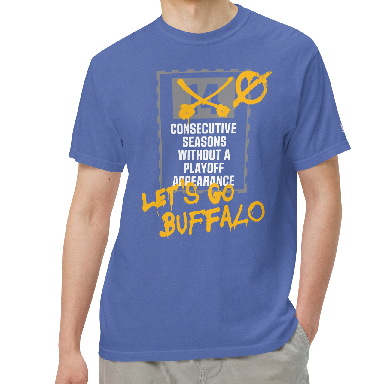 Mystic Blue (100% ringspun cotton)