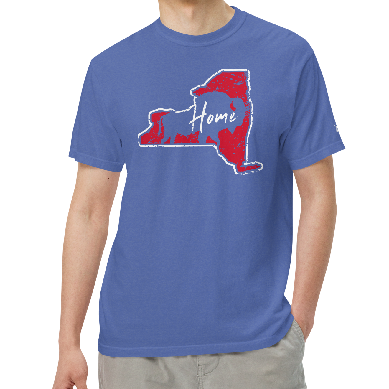 Mystic Blue (100% ringspun cotton)