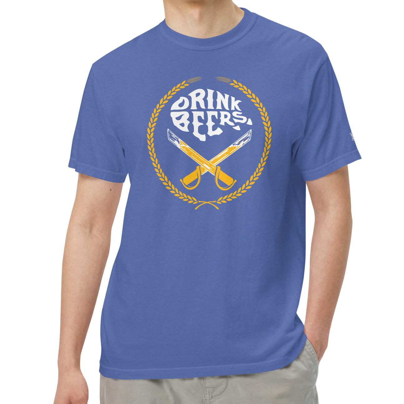 Mystic Blue (100% ringspun cotton)