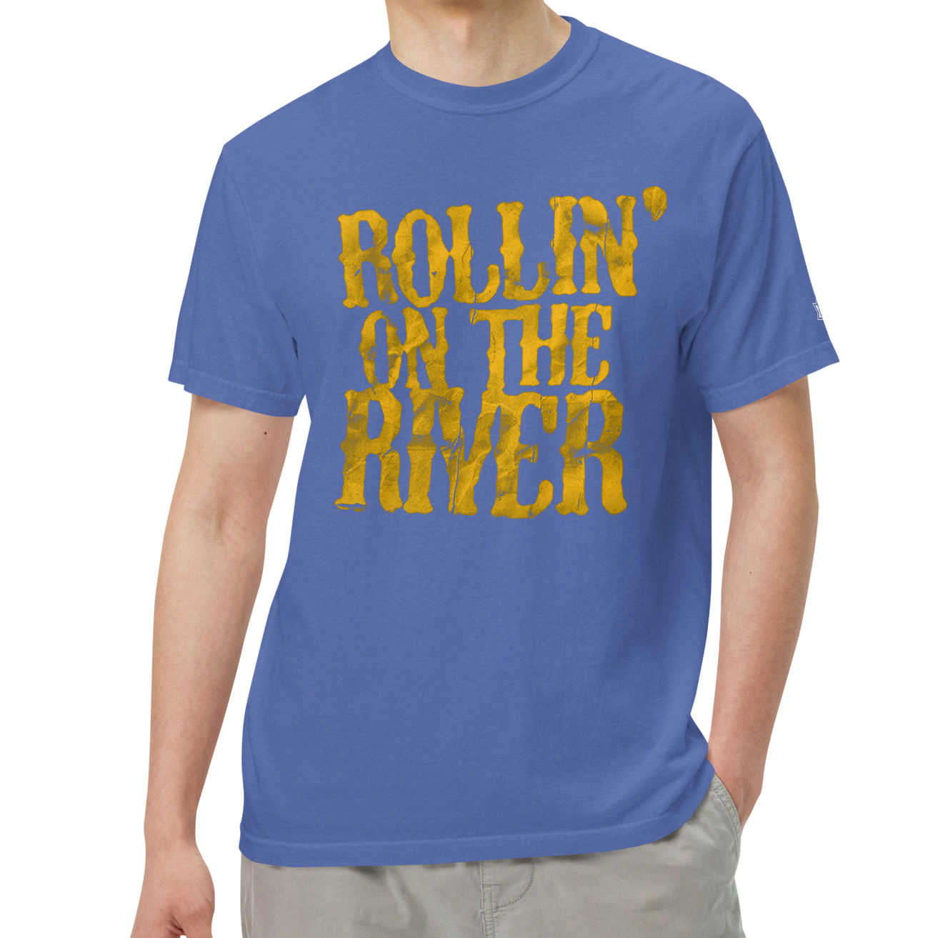 Mystic Blue (100% ringspun cotton)