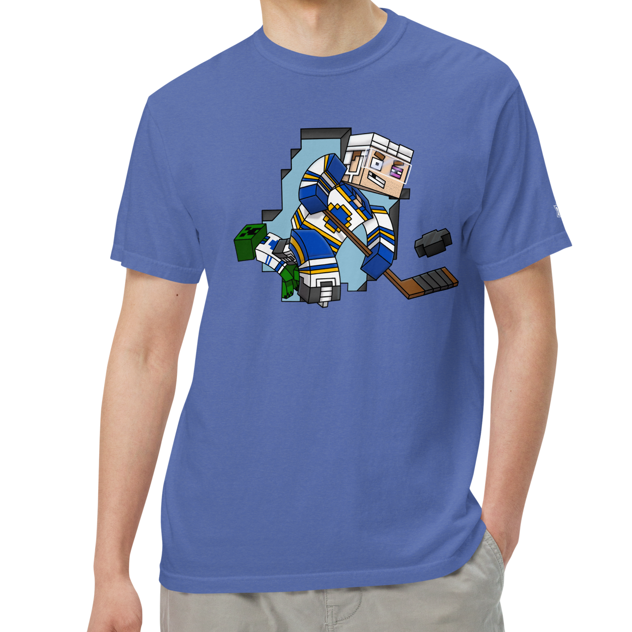 Mystic Blue (100% ringspun cotton)