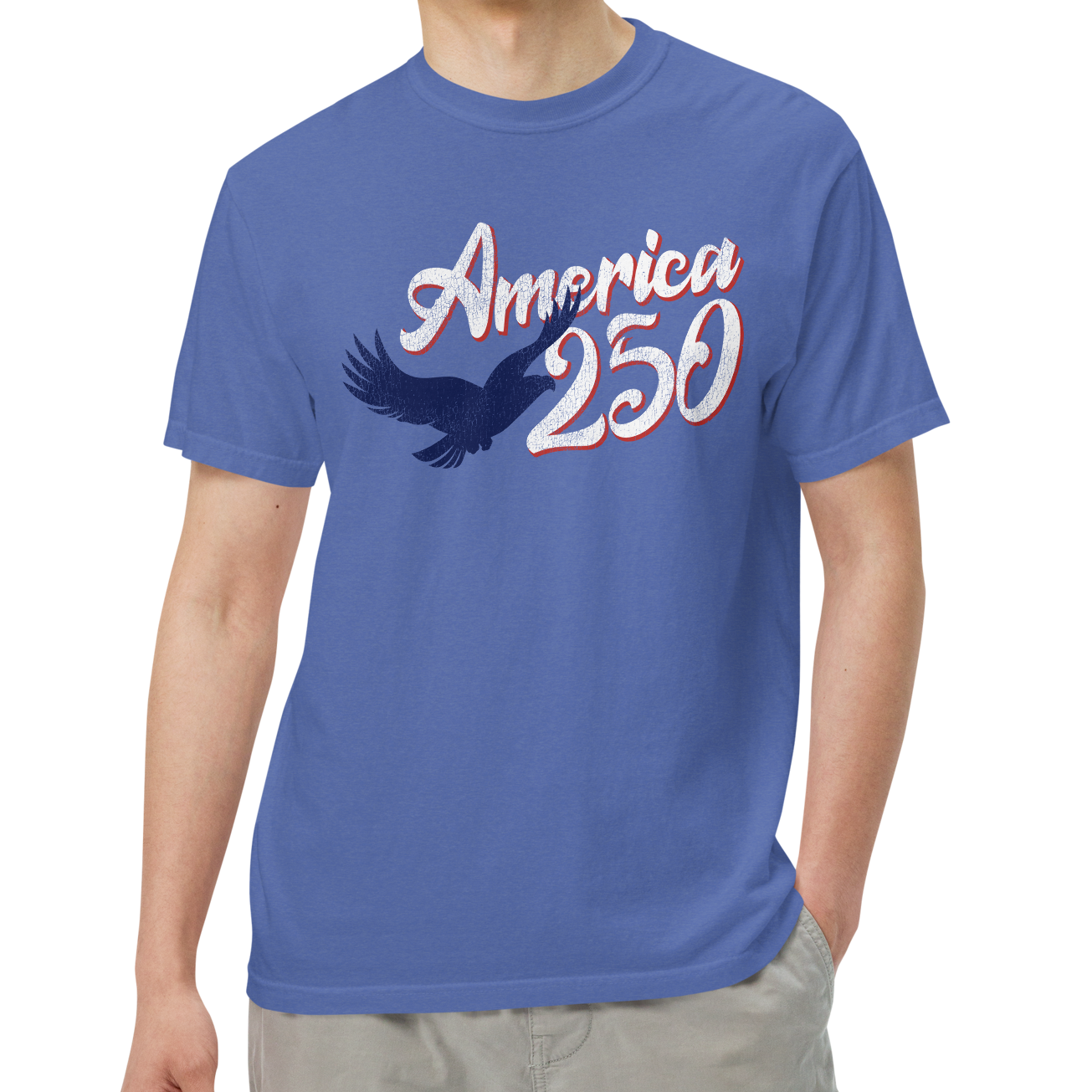 Mystic Blue (100% ringspun cotton)