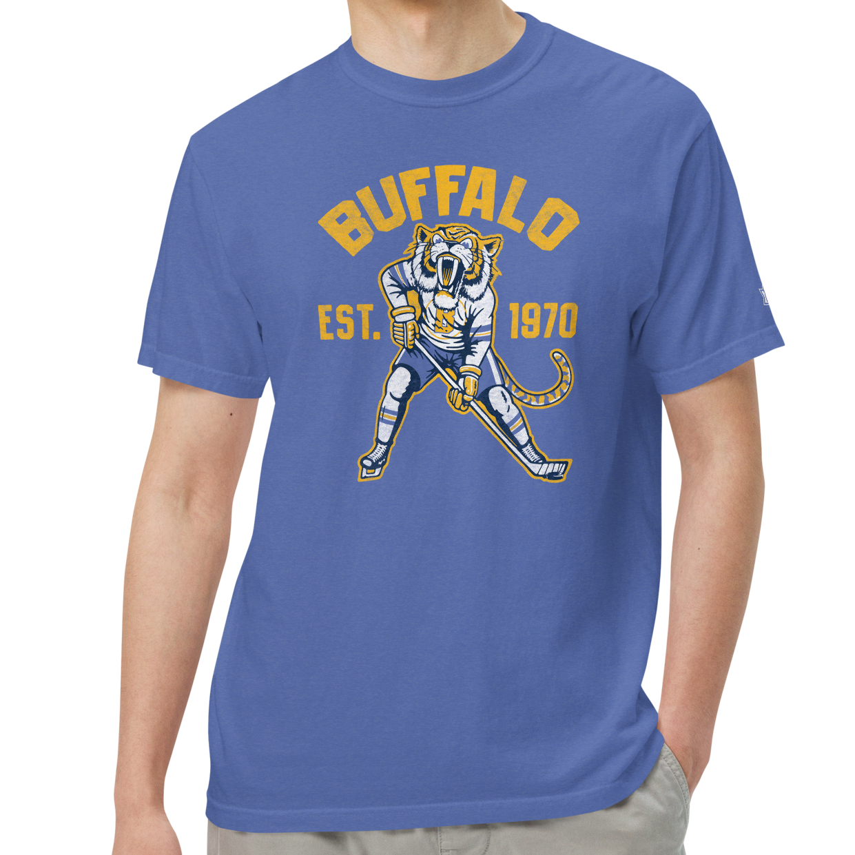 Mystic Blue (100% ringspun cotton)