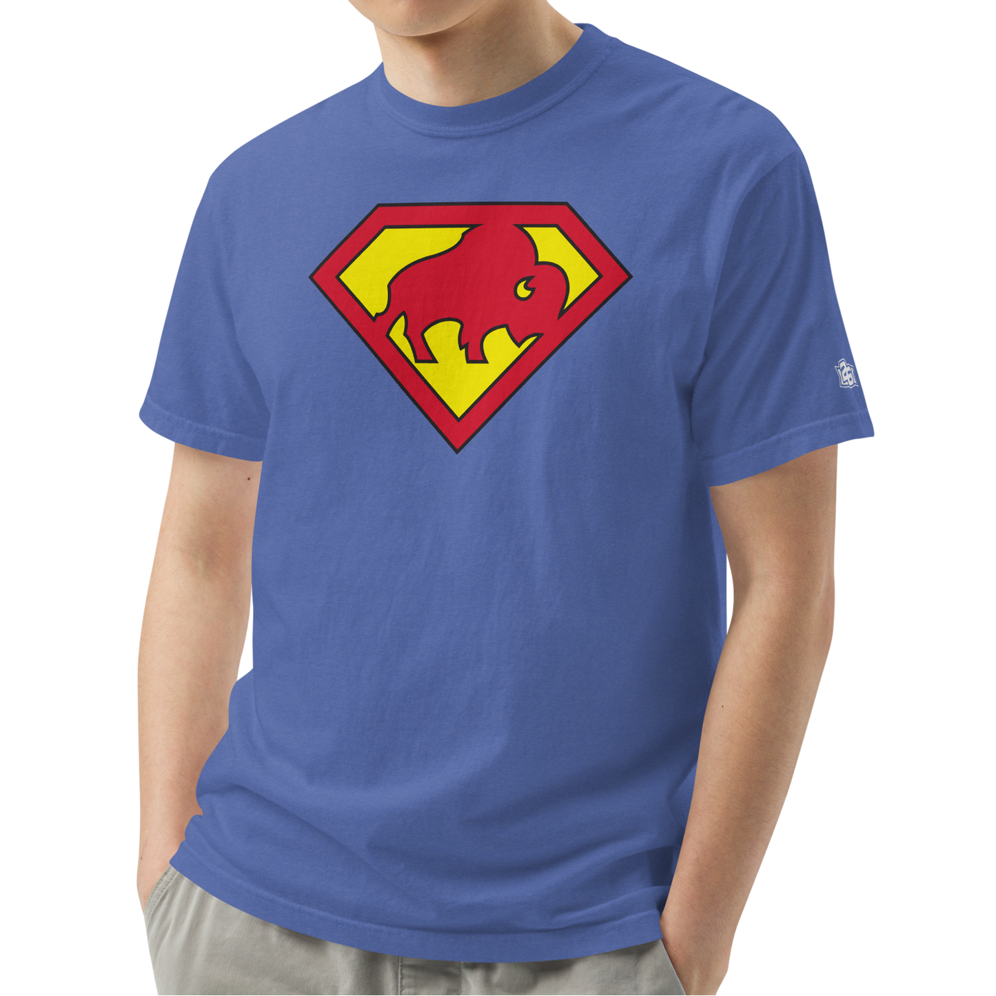Mystic Blue (100% ringspun cotton)
