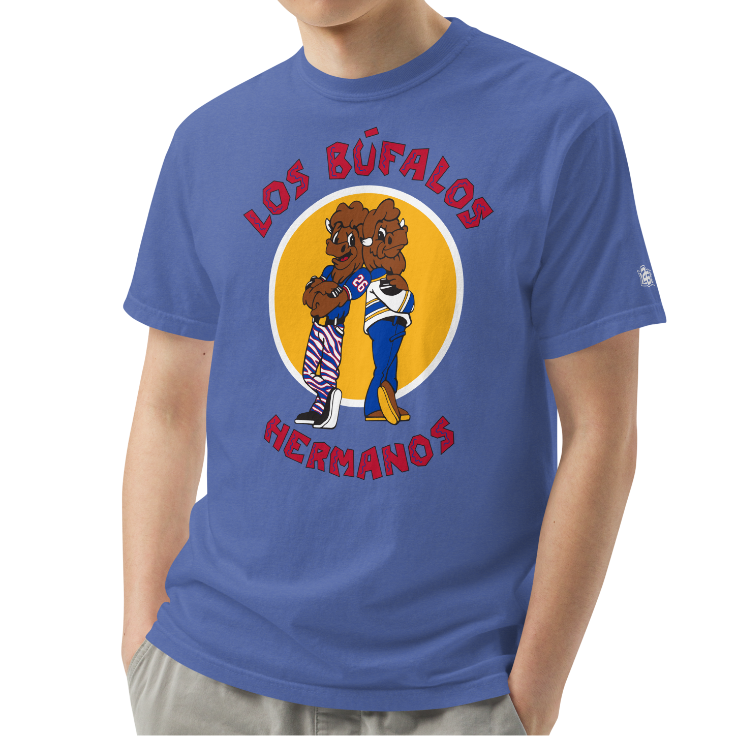 Mystic Blue (100% ringspun cotton)